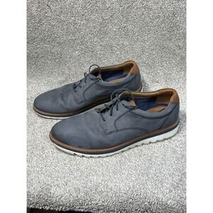 Johnston And Murphy's men's 14 M Gray Nubuck Oxford's True Foam Comfort Shoes